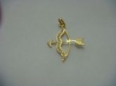 MINI PINGENTE CUPIDO EM OURO 18 KILATES